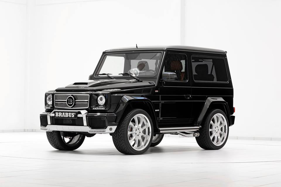 Brabus tunes the Mercedes-Benz G-Class with a short wheelbase