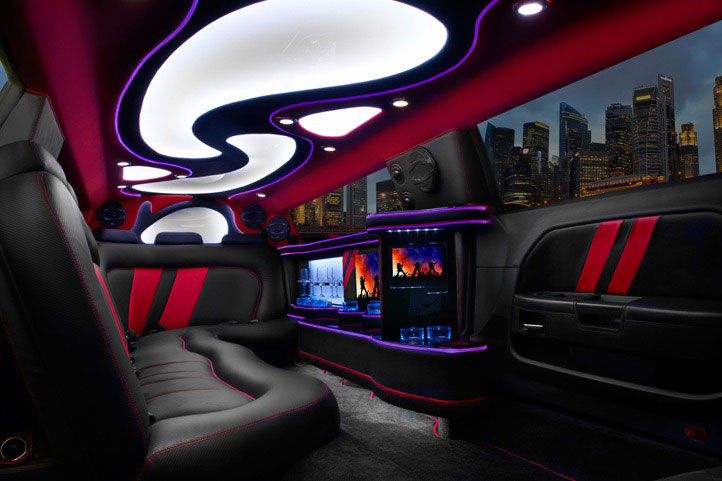 Dodge Challenger SRT8 stretch limousine