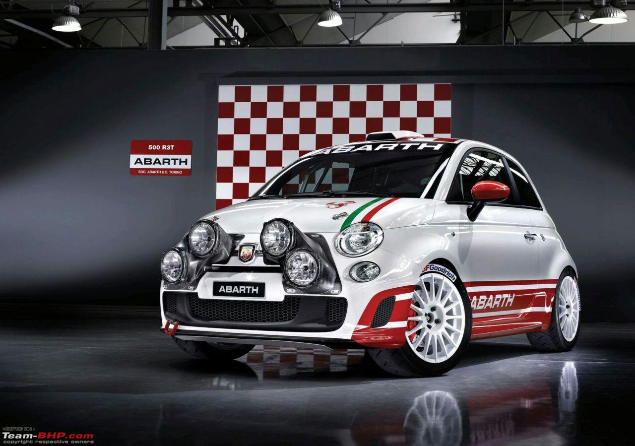 Rally Prepped Abarth 500 R3T Unveiled in Sanremo