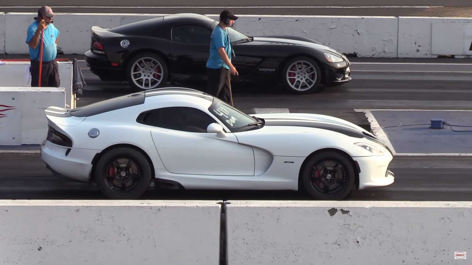 Dodge Viper GTS and SRT-10 Takedown at The Drag Strip