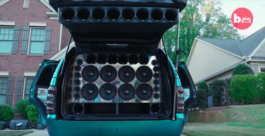 Chevy Tahoe with 62 Speakers is Your Neighbor's Worst Nightmare