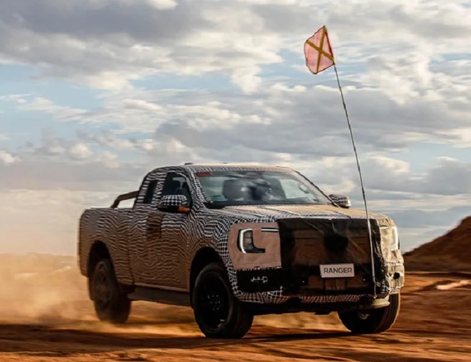 2023 Ford Ranger Teaser video shows the truck during rough tests