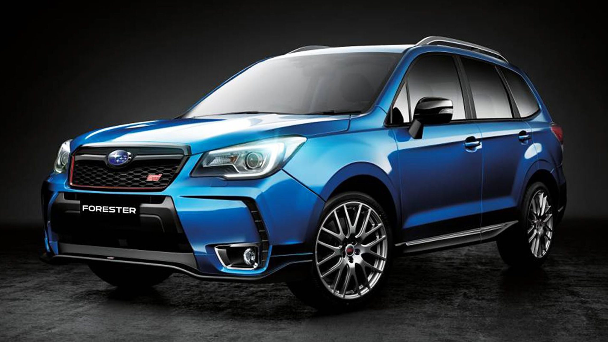 STi tuned Subaru Forester, tS for Japan