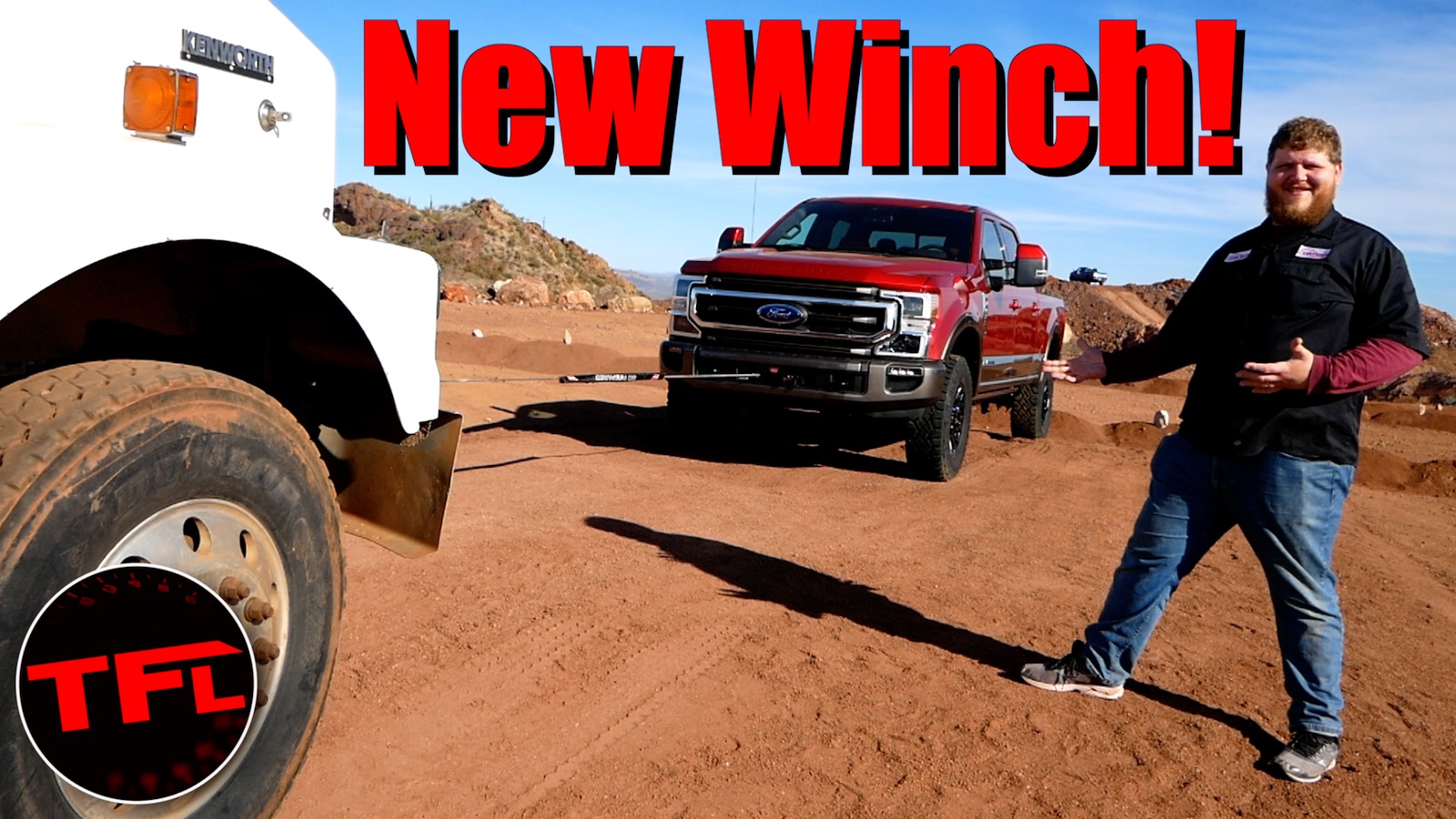 Check out if Ford Super Duty Tremor's Winch can Pull A Semi