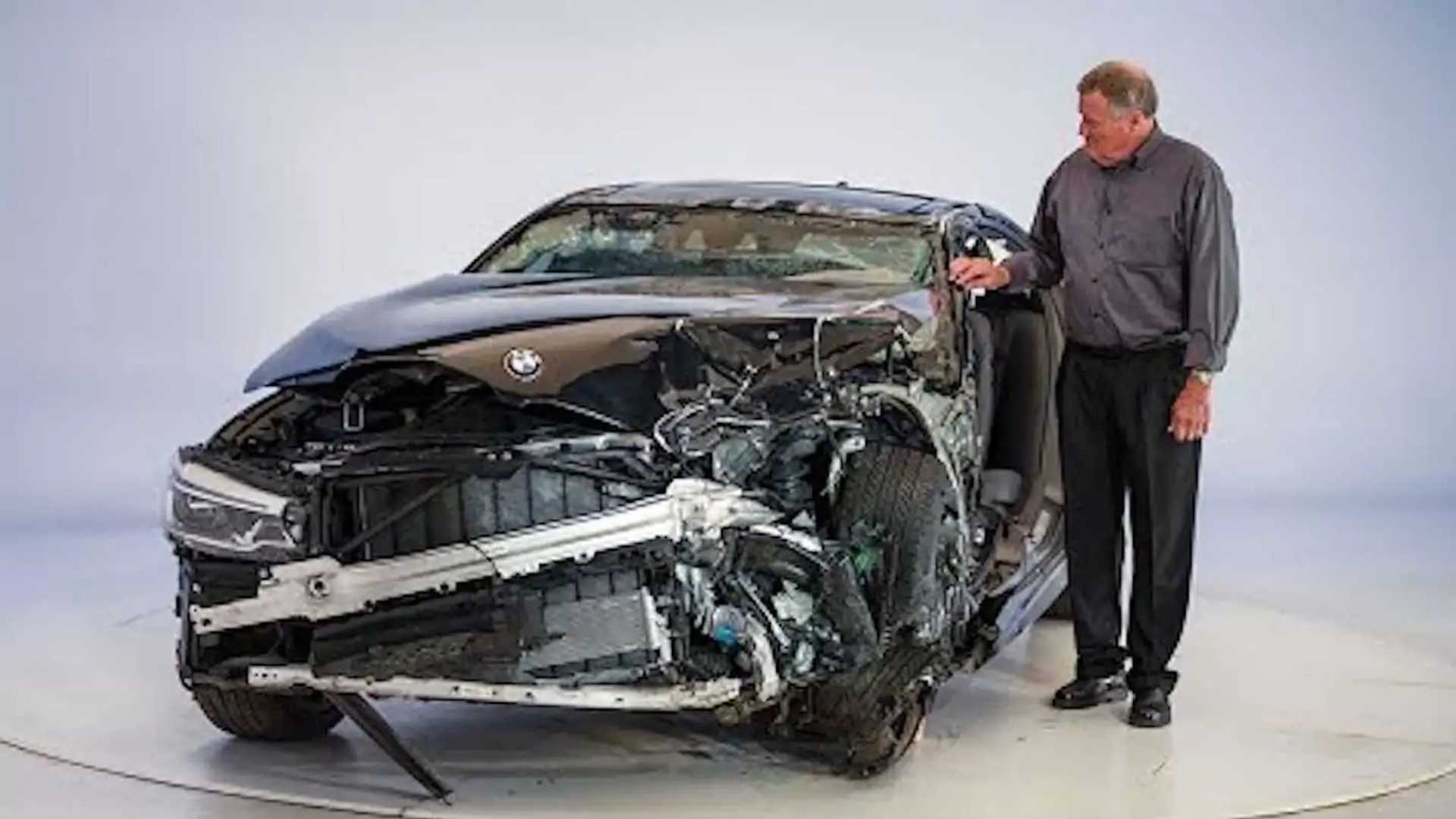 An ex-IIHS chief recounts how he survived a high-speed car crash