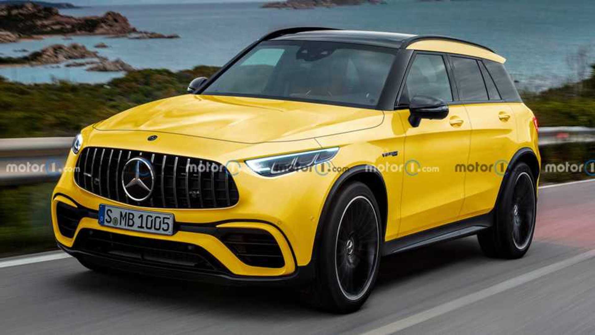 Official rendering of Rumored AMG-Dedicated SUV