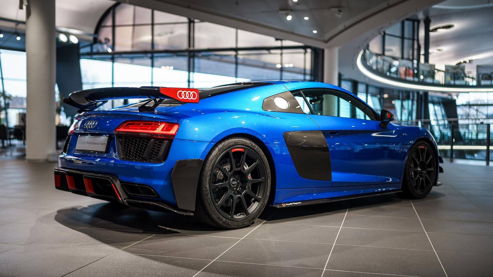 Audi R8 V10 Plus has the WOW Factor with optional performance parts