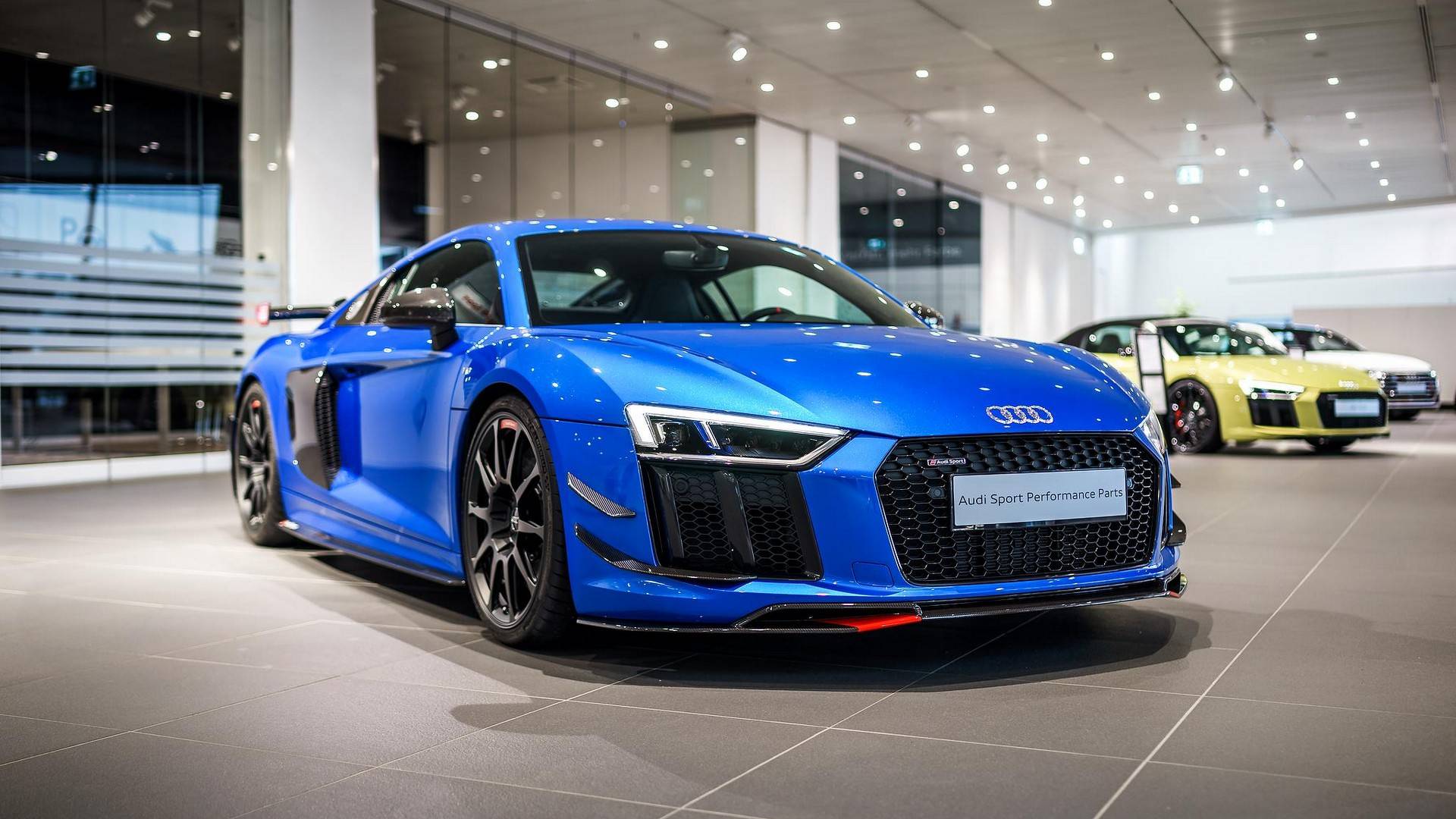 Audi R8 V10 Plus has the WOW Factor with optional performance parts