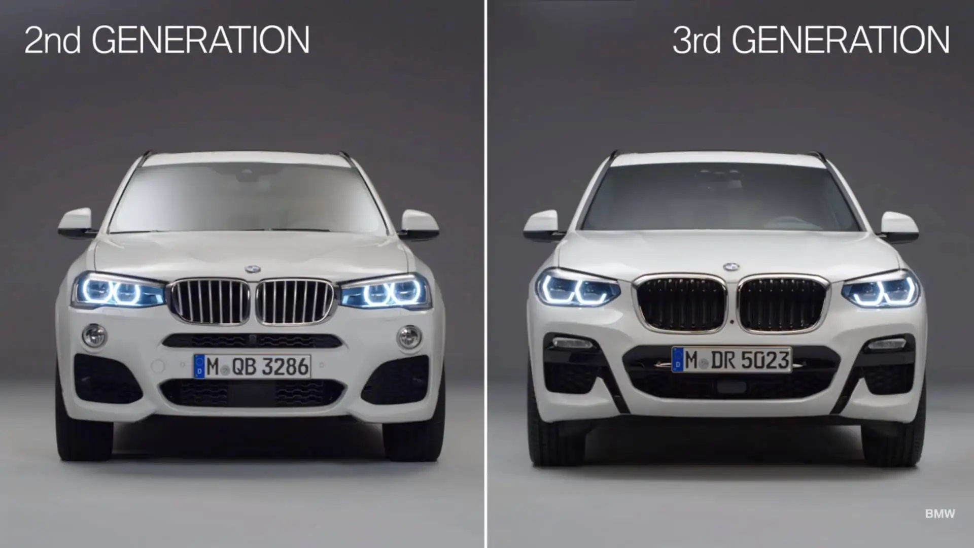 BMW Shows The Evolution of the X3: Old Vs. Neu