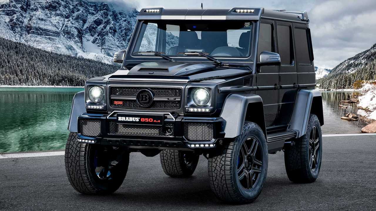 Brabus tunes the Mercedes-Benz G-Class with a short wheelbase