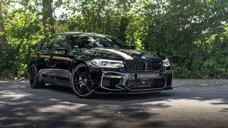 Manhart's 713-Horsepower BMW M5 Sounds as Angry as It Looks