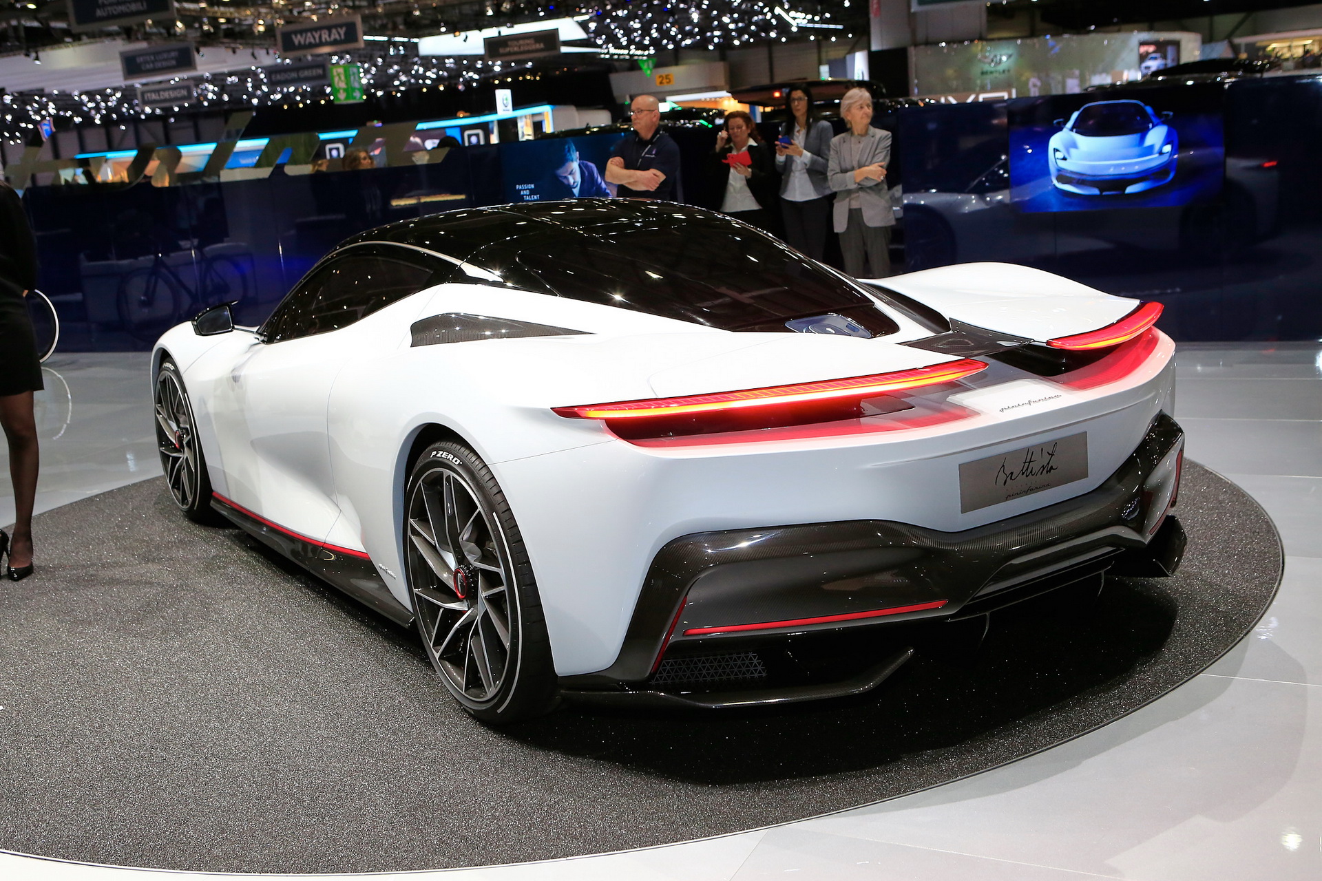 Pininfarina battista Revealed in Geneva With 1,874 Electric HP