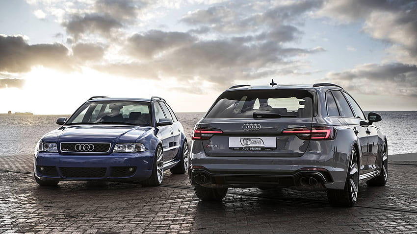 The Past meets the Present: 2001 Audi RS4 Avant joined by 2018 Model