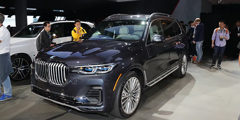 North American debut of BMW X7 at the LA Auto Show