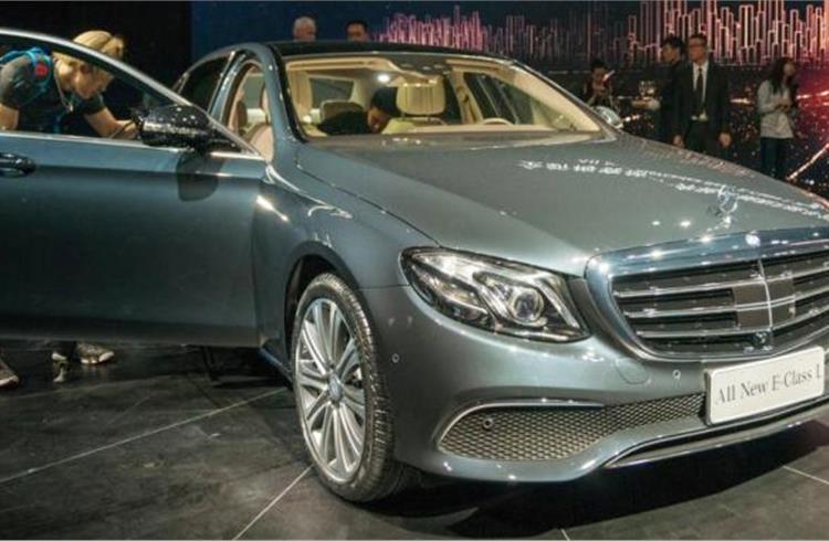 Beijing: Mercedes E 300 L long-wheelbase Mercedes E 300L revealed