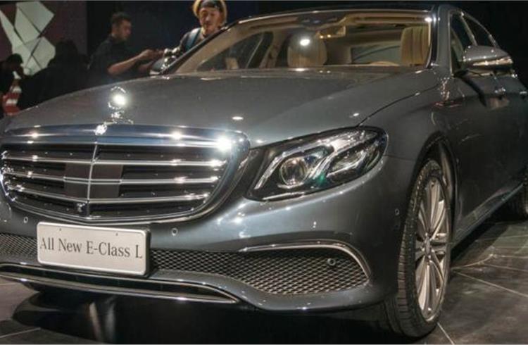 Beijing: Mercedes E 300 L long-wheelbase Mercedes E 300L revealed