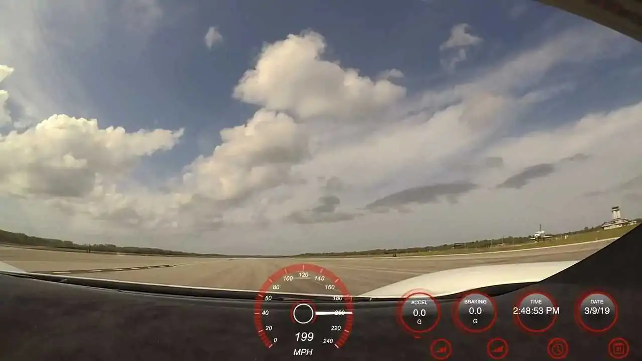 Watch A Ford GT Hit 213 MPH on The Space Shuttle's Massive Runway