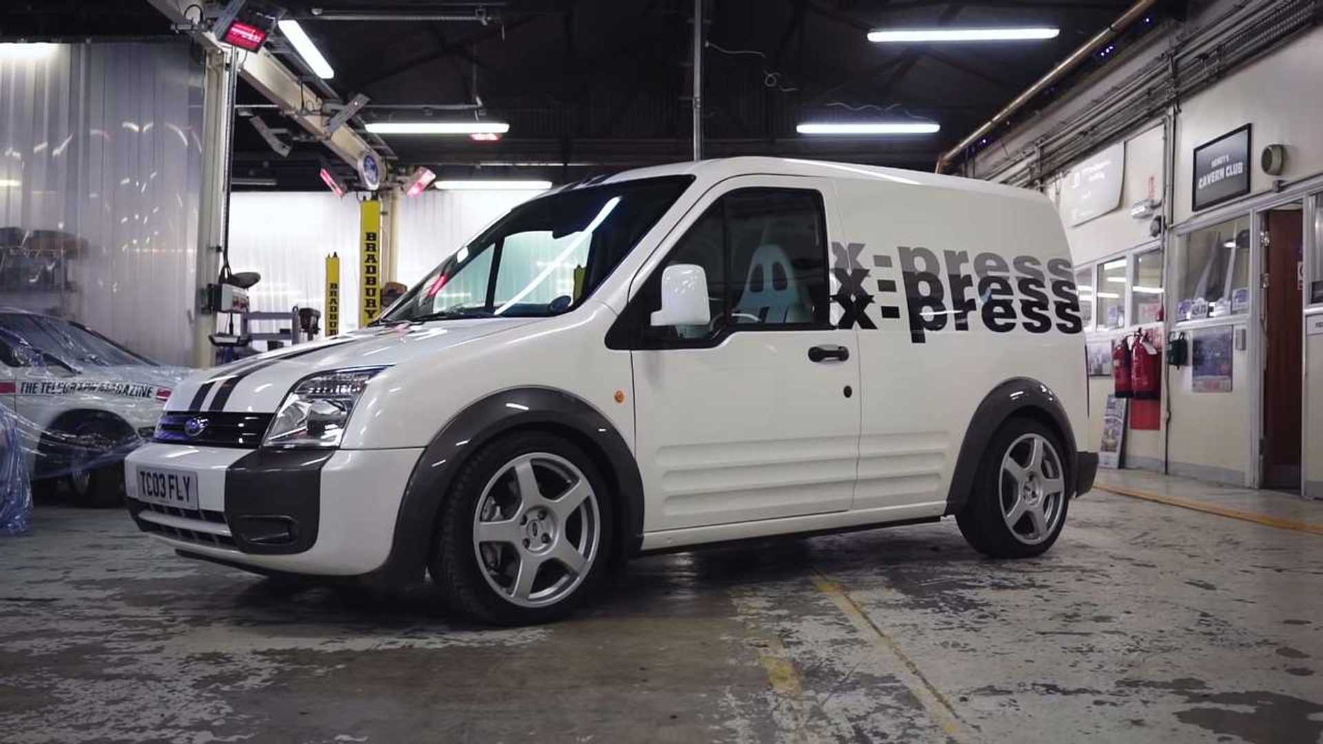 Ford Stuffed A Focus RS Engine Into A Transit Connect Van