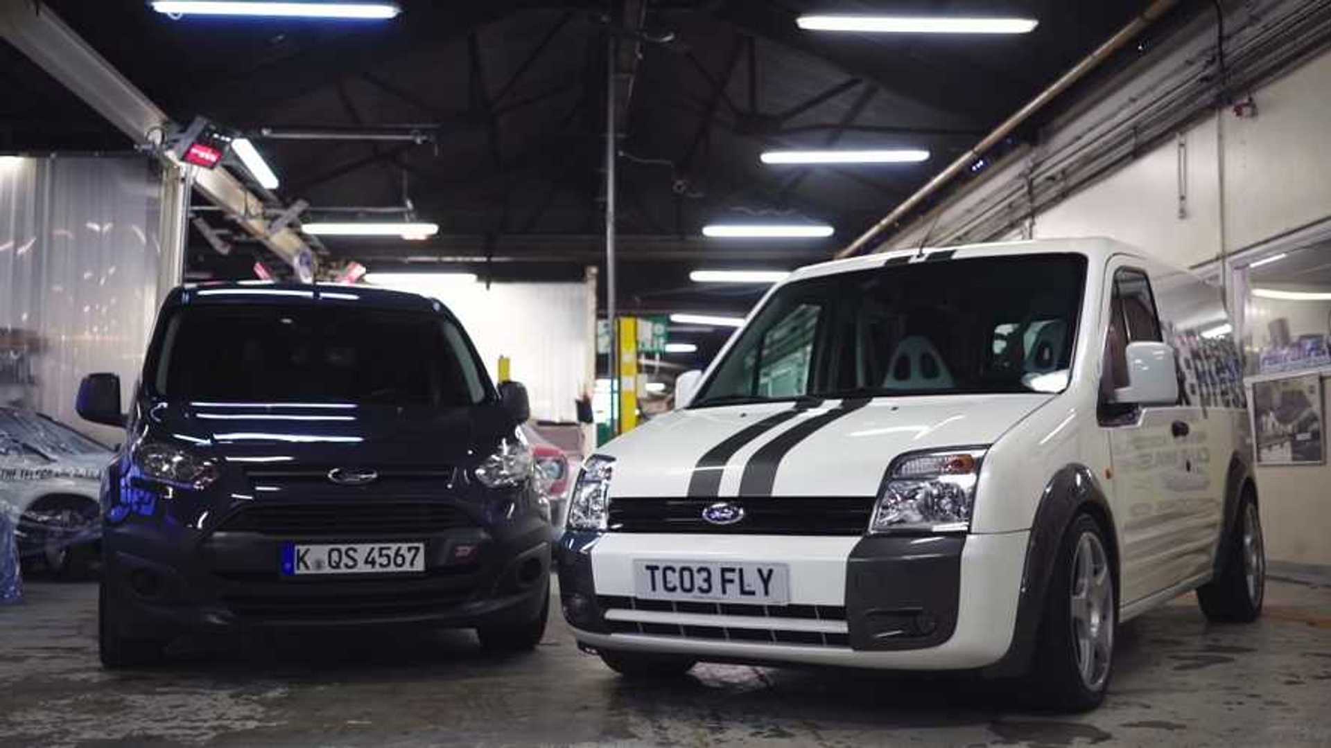 Ford Stuffed A Focus RS Engine Into A Transit Connect Van