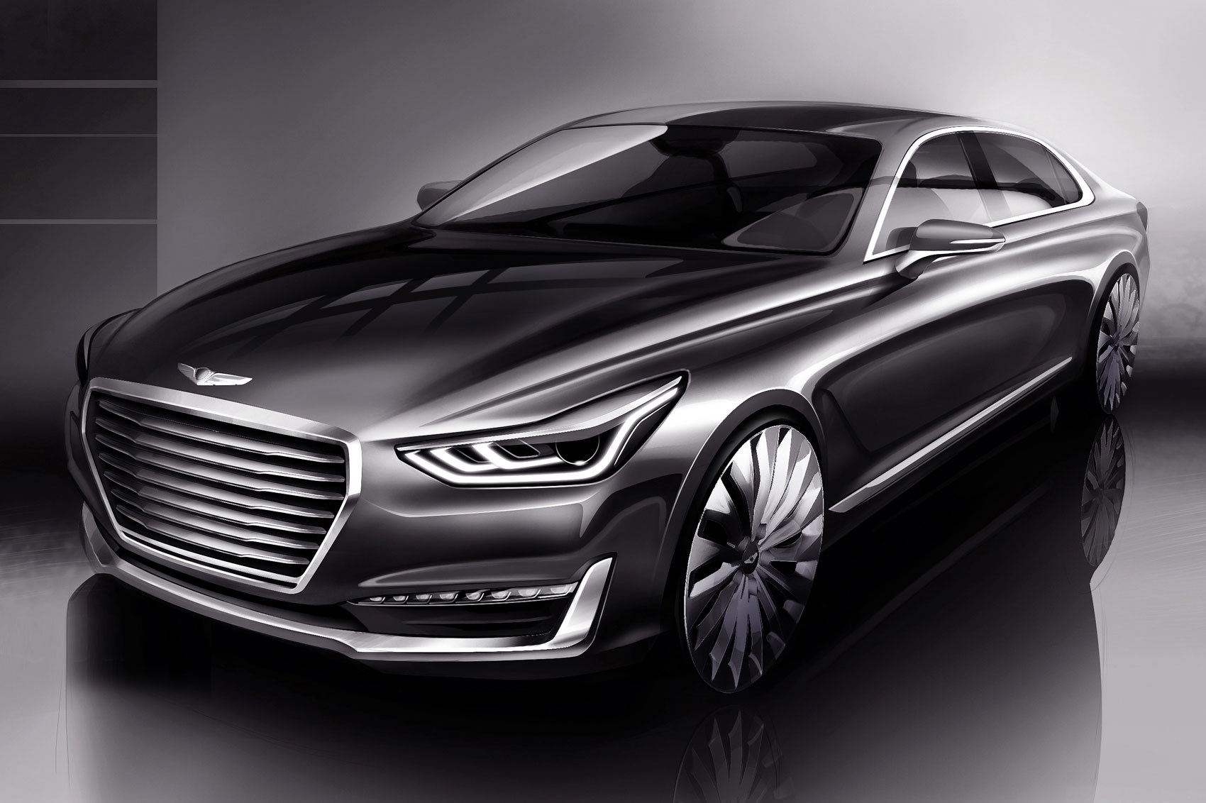 Unsuspecting Genesis G90 ready to take on luxury segment