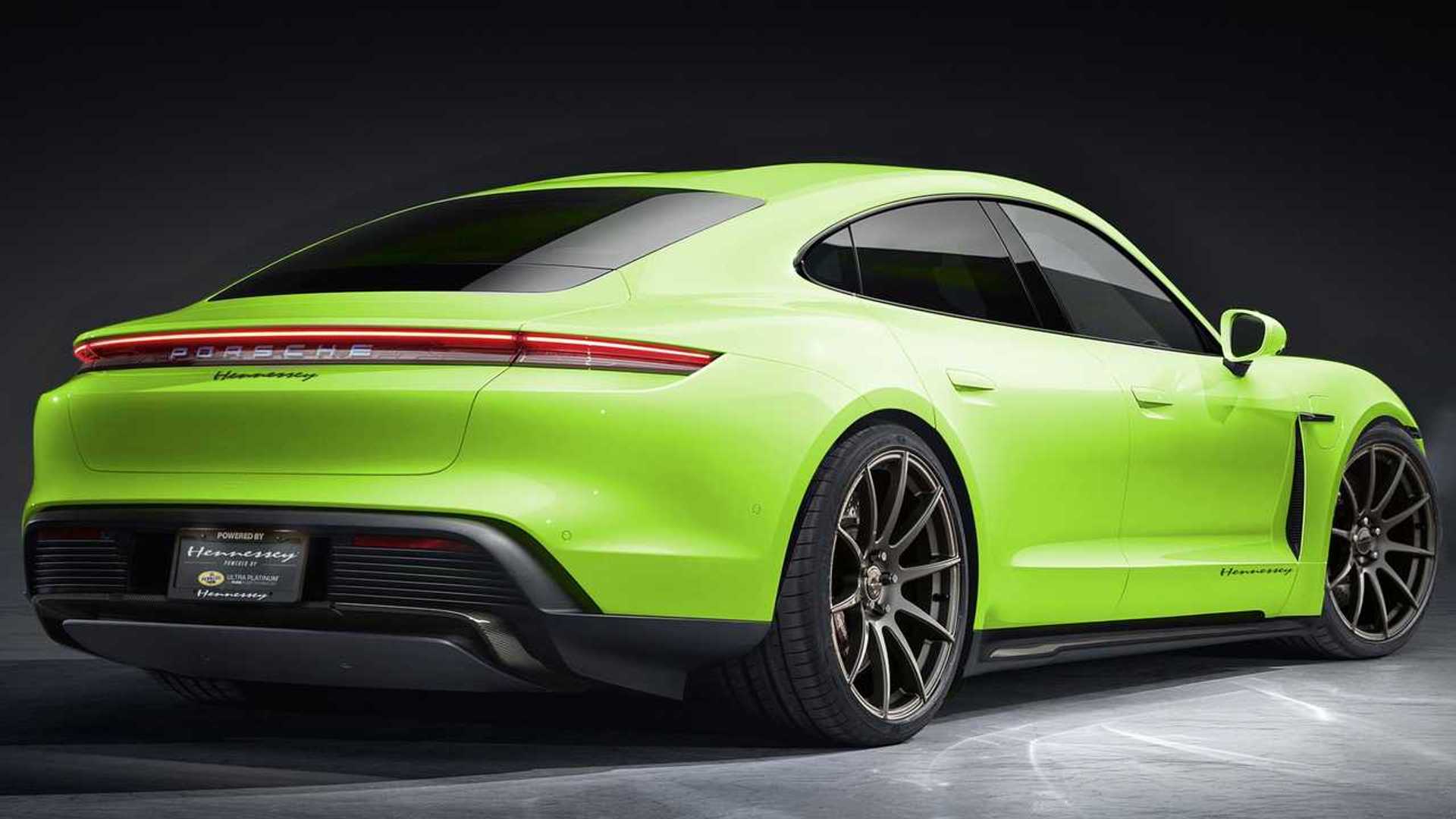 Yes, A Hennessey-Modified Porsche Taycan EV Is Happening