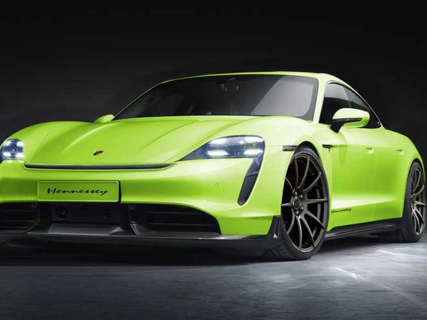 Yes, A Hennessey-Modified Porsche Taycan EV Is Happening