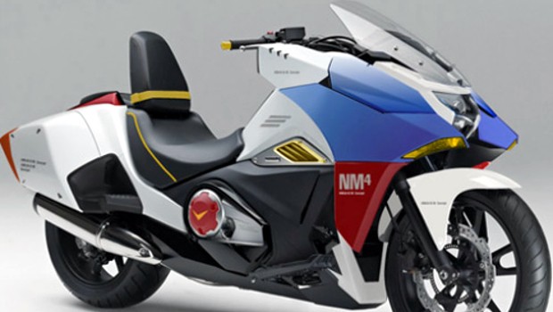 Honda intends to put Gundam-styled NM4 Vultus motorcycles into production