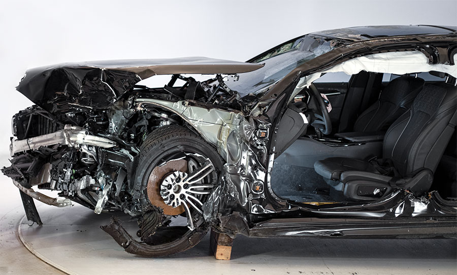 An ex-IIHS chief recounts how he survived a high-speed car crash