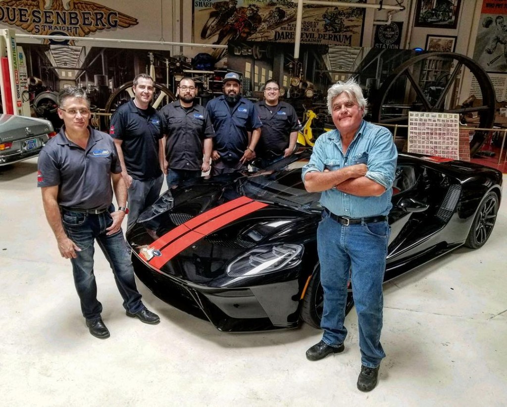 Jay Leno's Ford GT Window Sticker Displays 506K Price