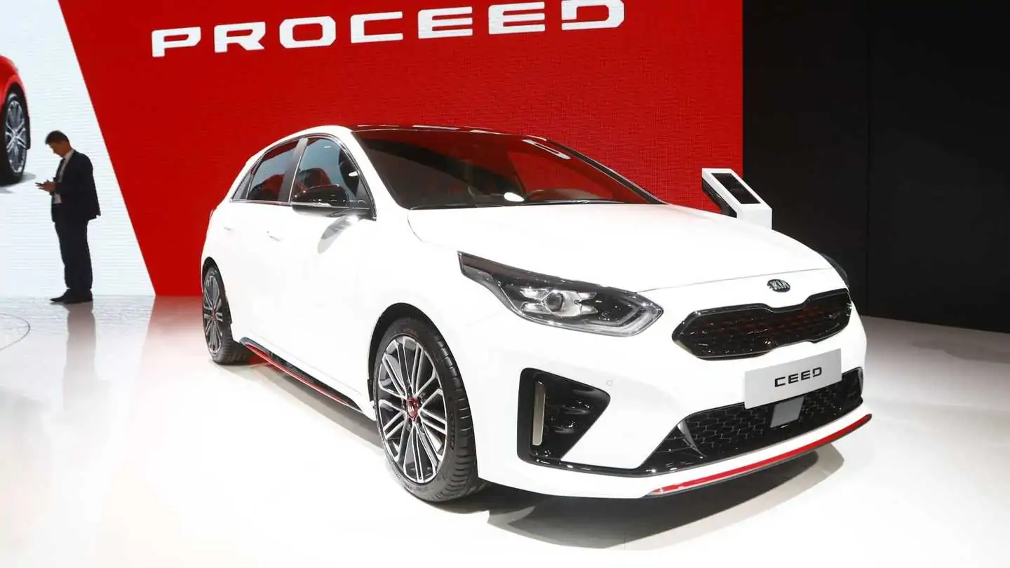 The Kia Ceed GT Line brings style to Paris, but no speed