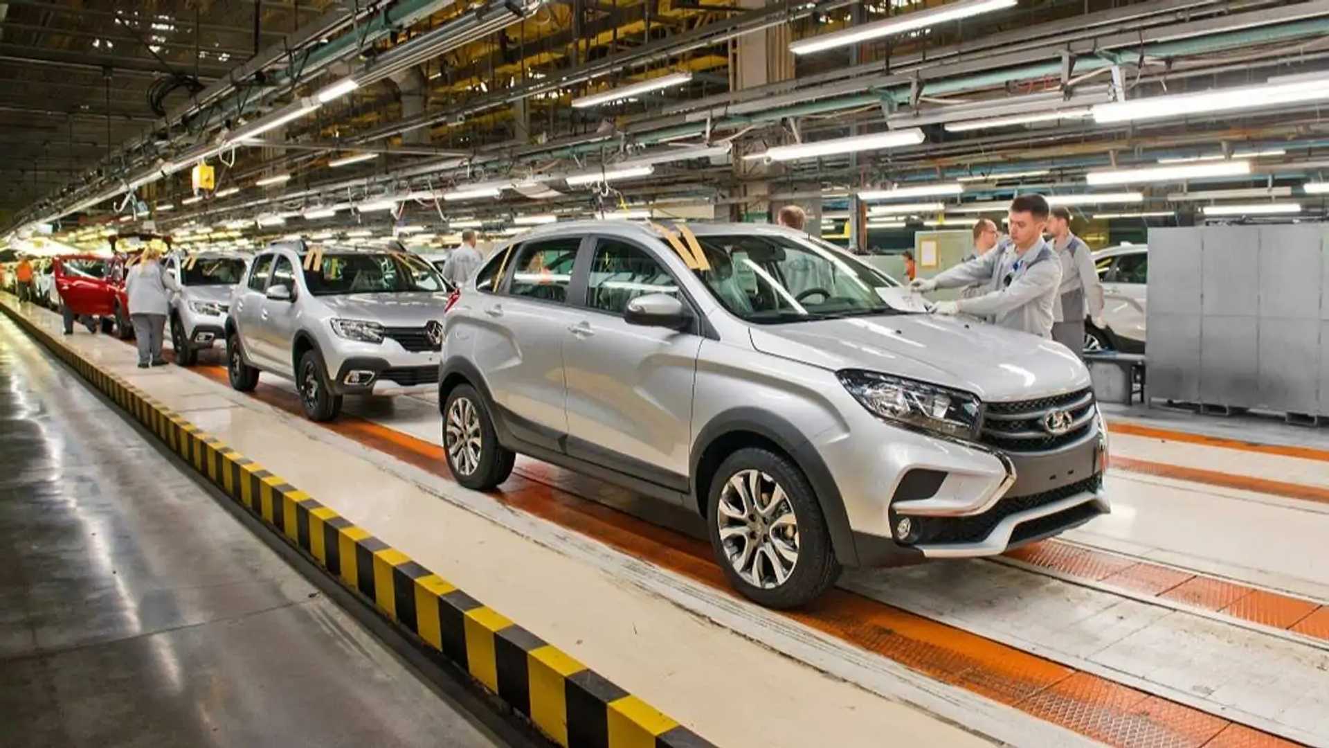 Lada Production Halted Due To Lack Of Supplies In Russia