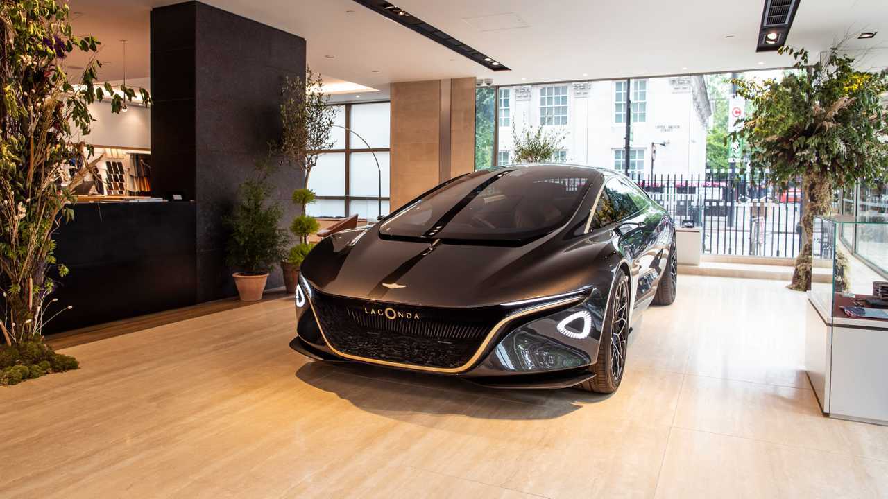 Aston Martin gives a glimpse into its future in London