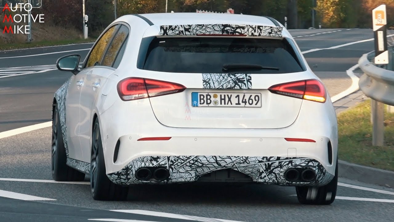 2020 Mercedes-AMG-AMG A45 Spied Looking Relaxed At The Nurburgring