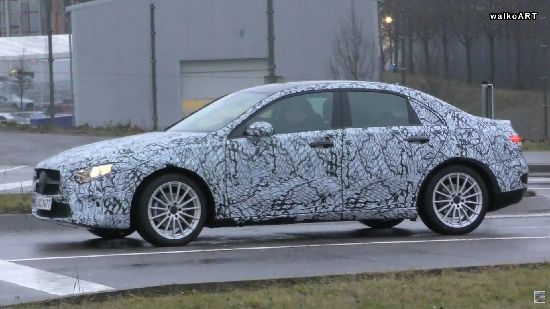 Mercedes A-Class Sedan Captured on Camera in Advance of 2018 Launch