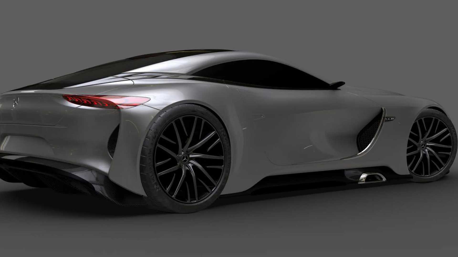 Mercedes SLR Vision Concept Revives The Iconic Grand Tourer