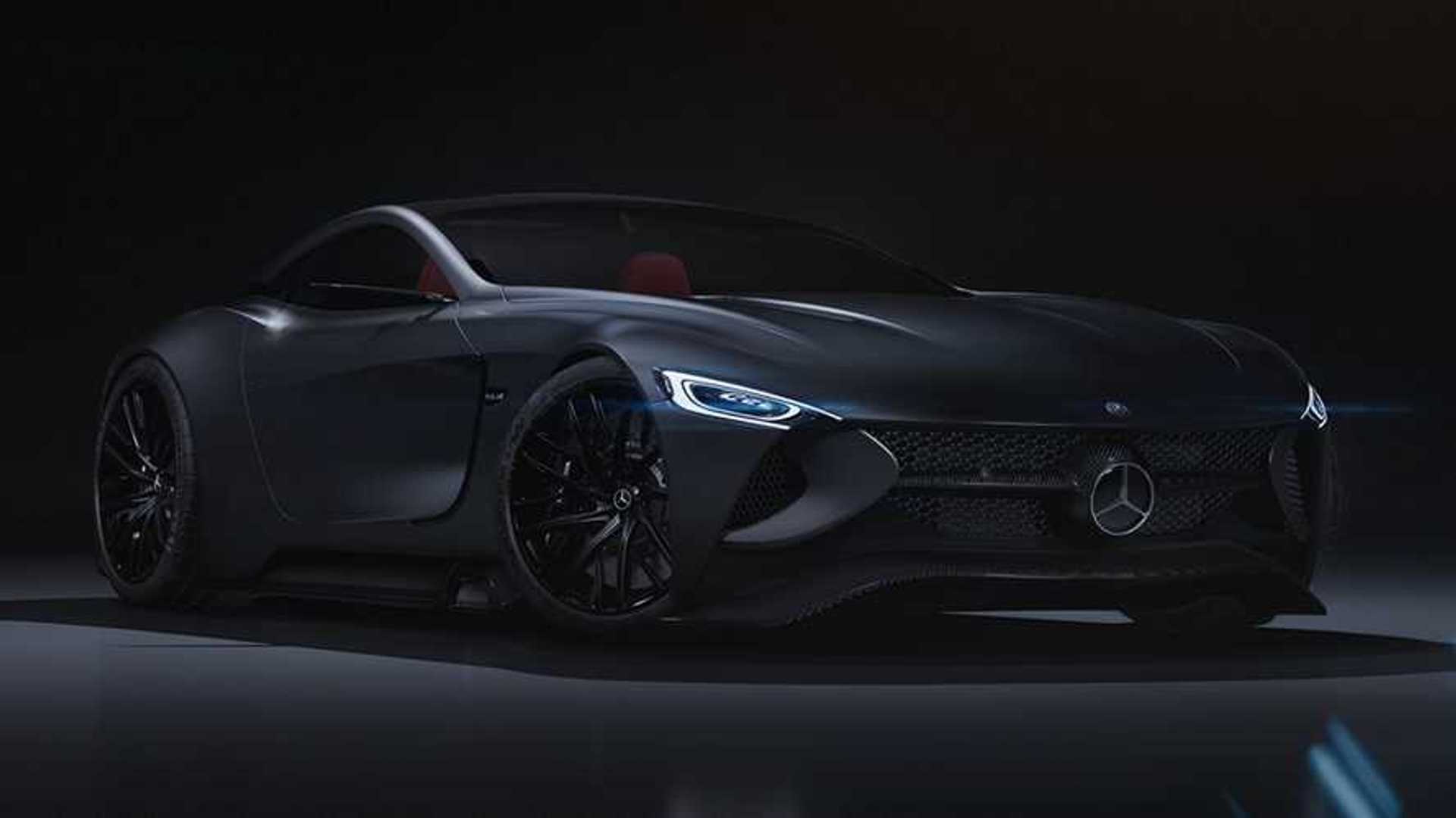 Mercedes SLR Vision Concept Revives The Iconic Grand Tourer