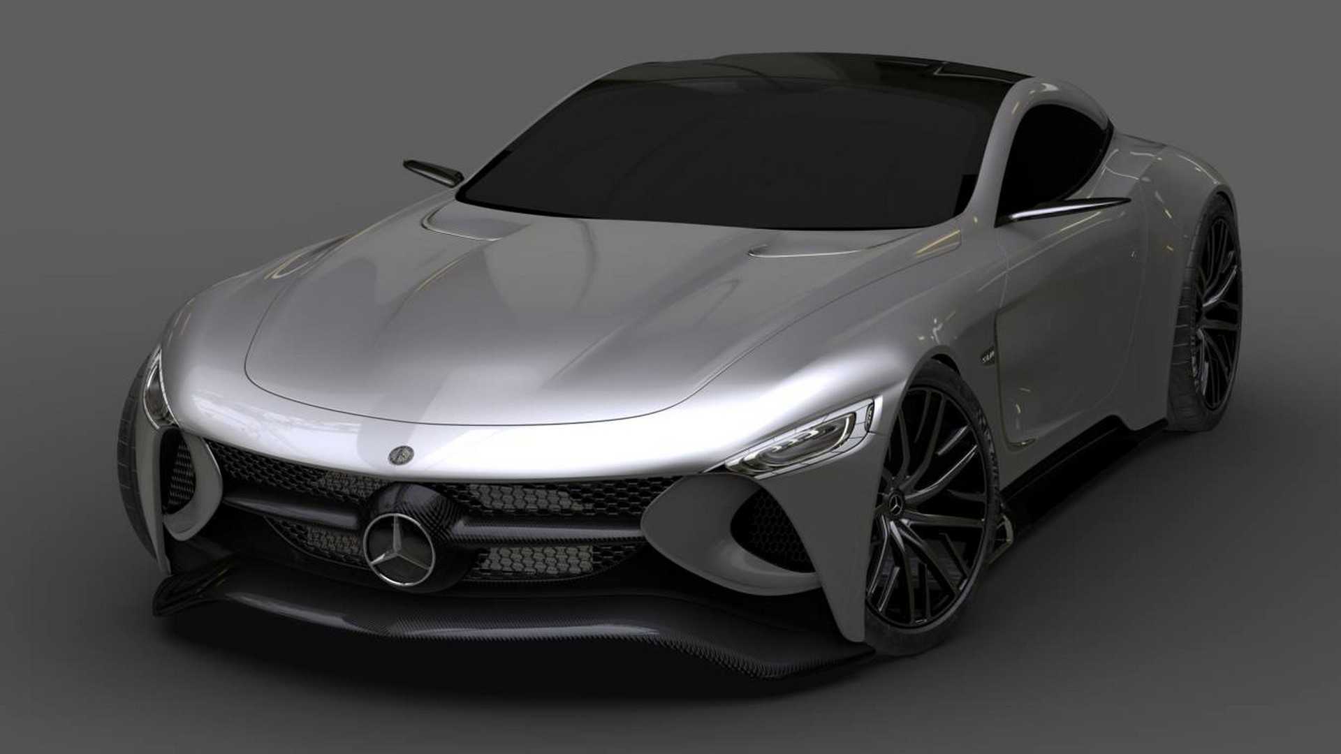 Mercedes SLR Vision Concept Revives The Iconic Grand Tourer