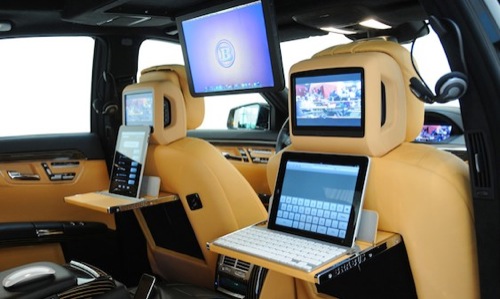 Brabus iBusiness S Class with 750 hp & Apple Multimedia