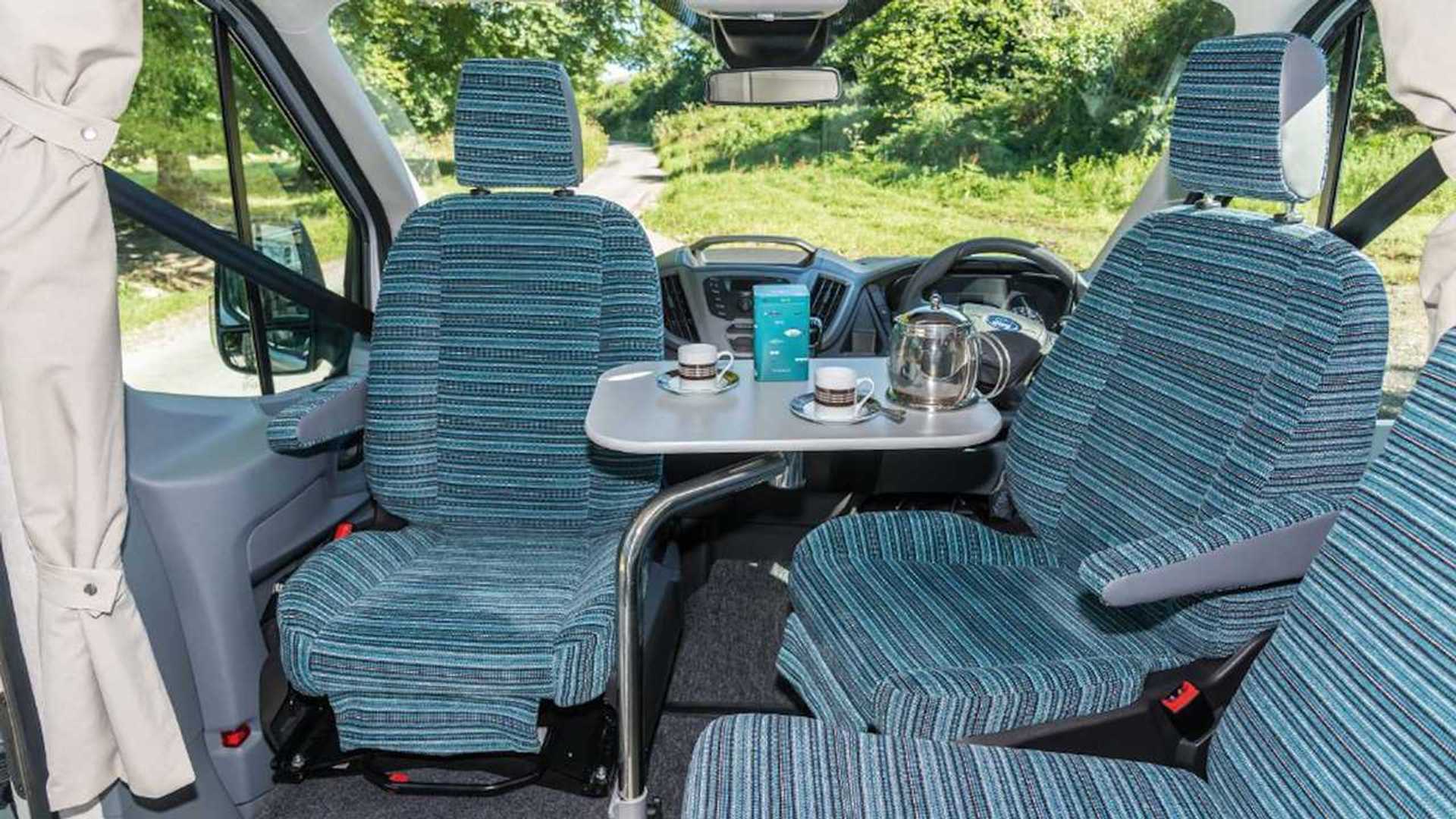 Murvi Pimento Camper Van Adds Storage In Posh Full-Service RV