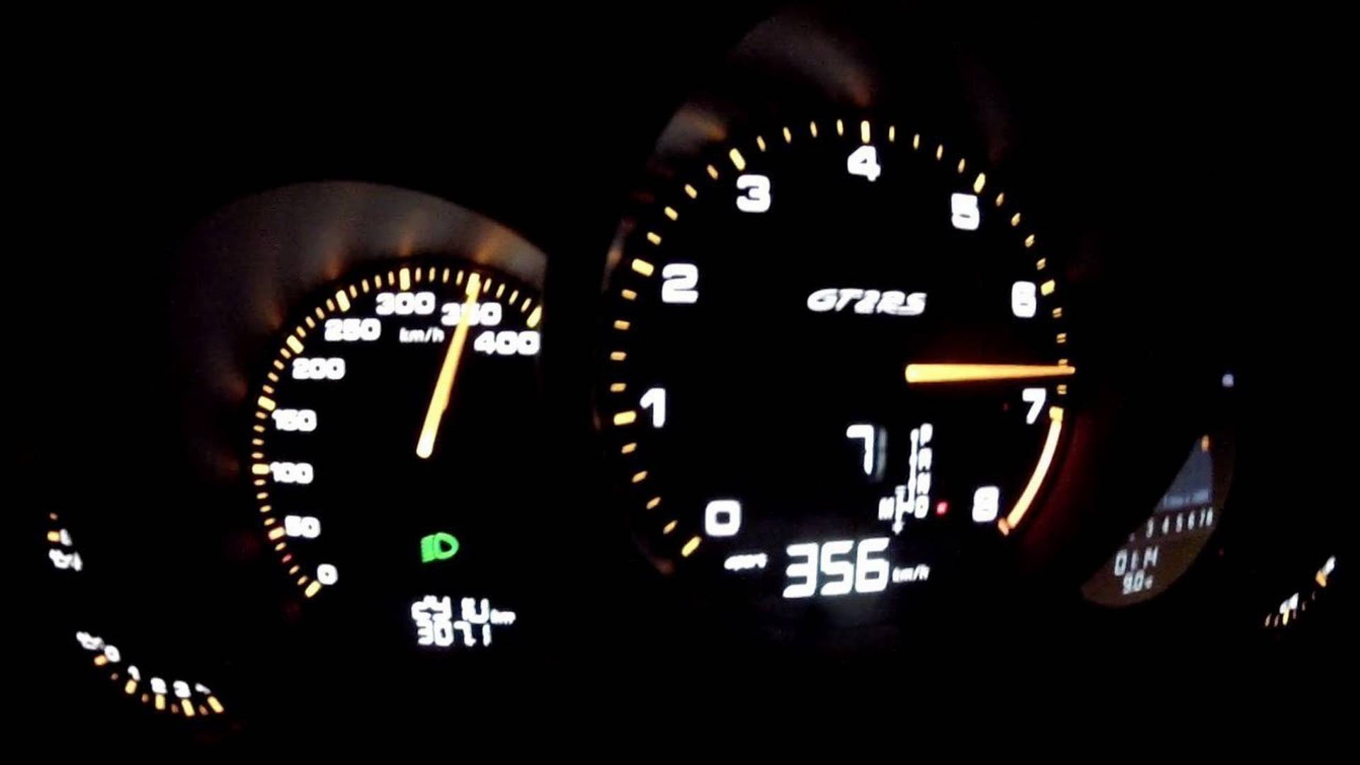 Porsche 911 GT2 RS reaches 221 MPH to prove it's brutally fast