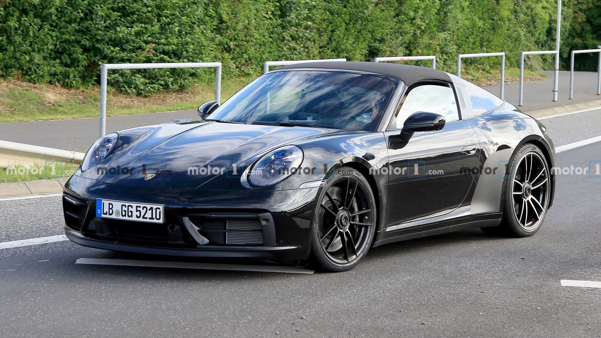 Porsche 911 GTS Targa Completely Uncovered at The Nurburgring