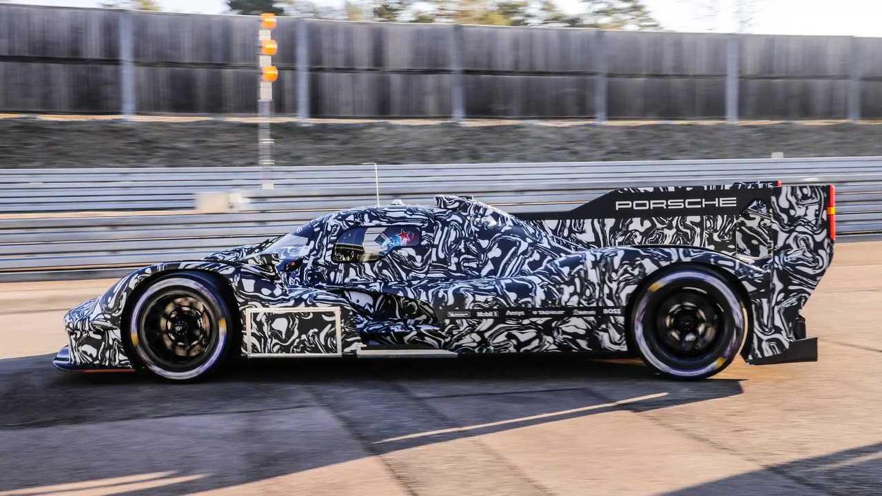 2023 Porsche LMDh Prototype Takes To The Track