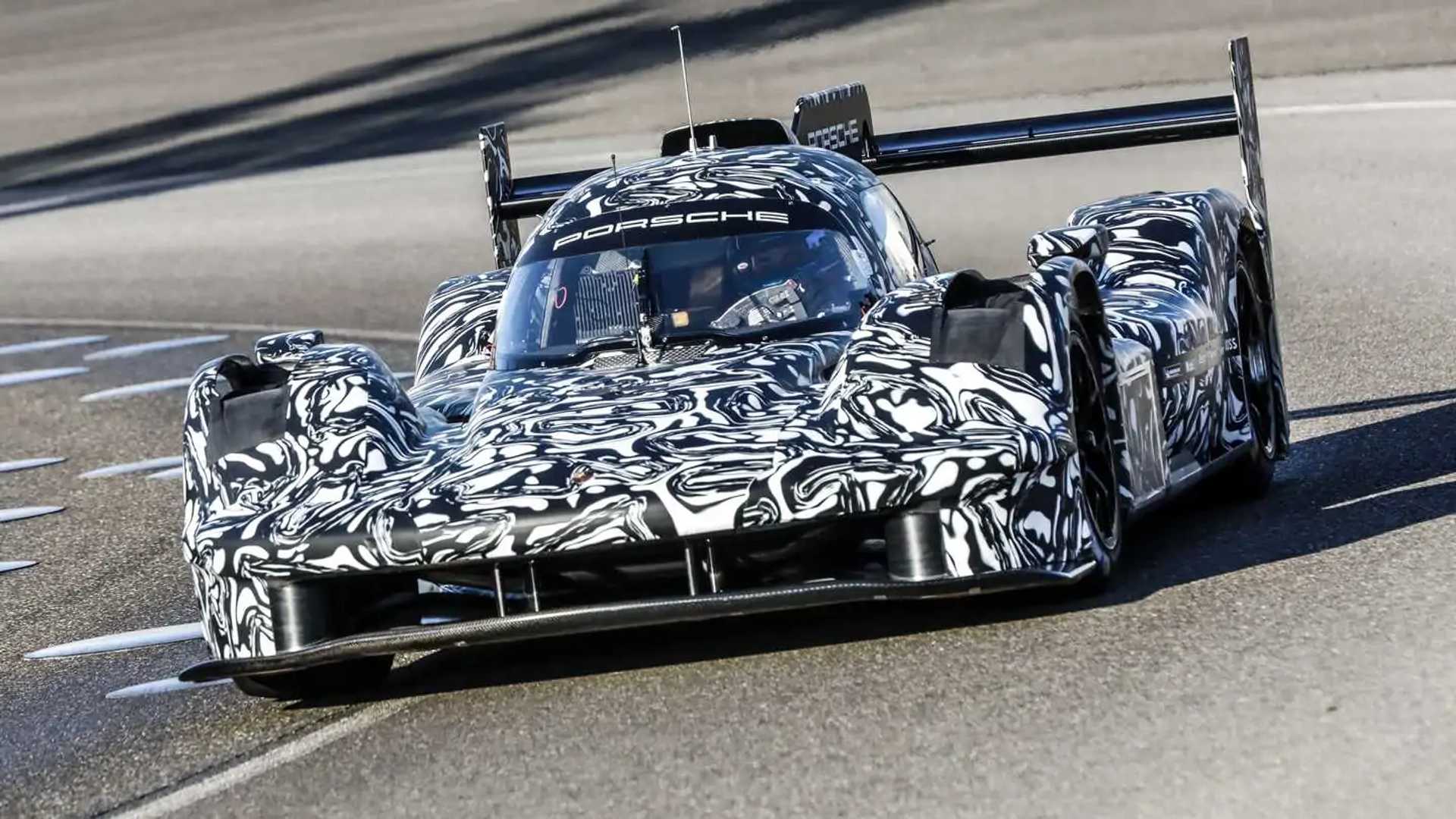 2023 Porsche LMDh Prototype Takes To The Track