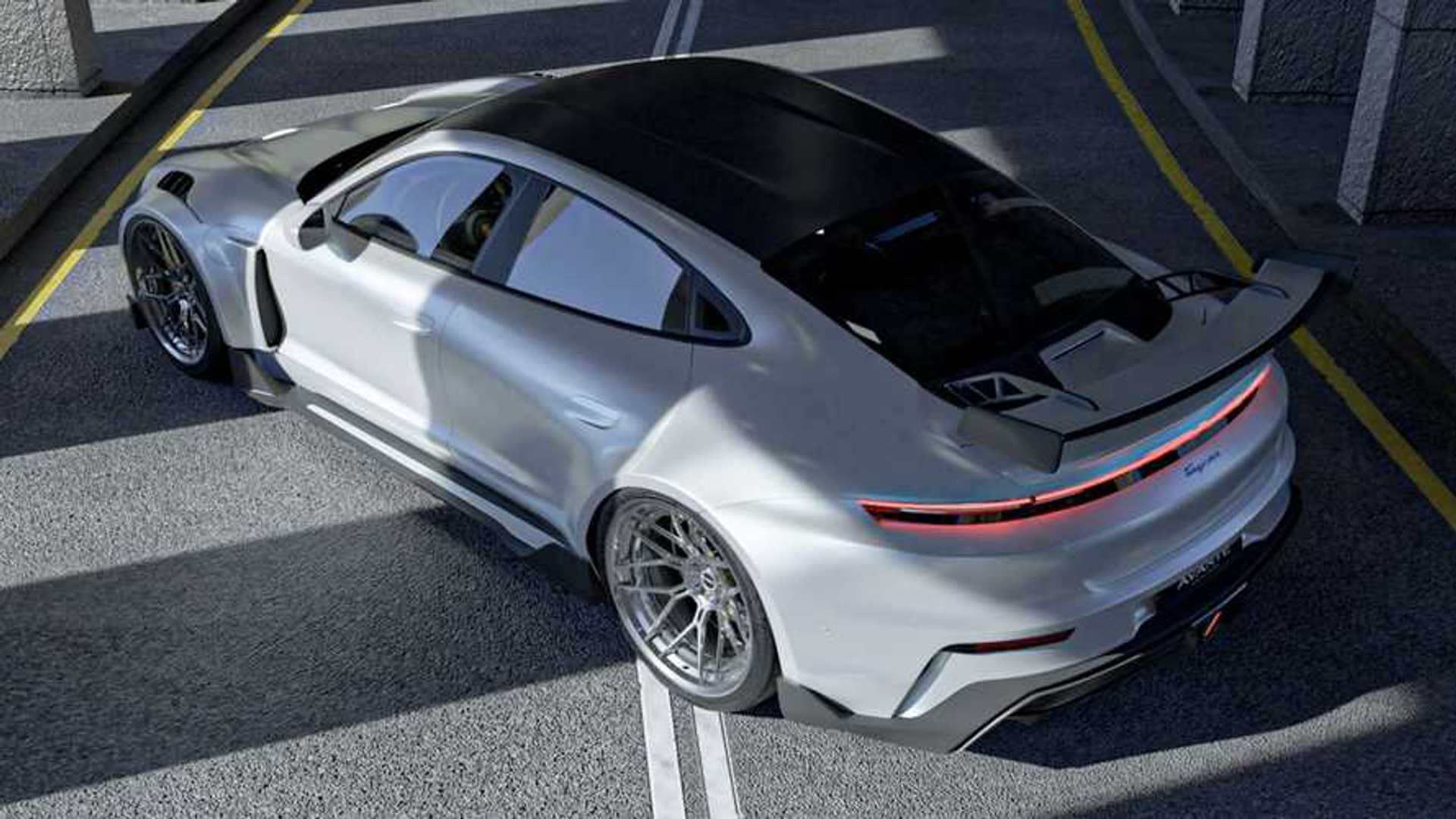 Avante Design Developing Sleek Body Kits For Porsche Taycan EV