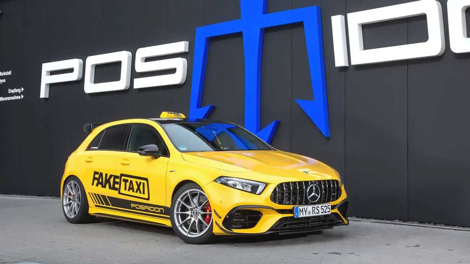 Posaidon A45RS 525 Is A Bonkers Mercedes-AMG Mercedes-AMG A-Class with Obscene HP