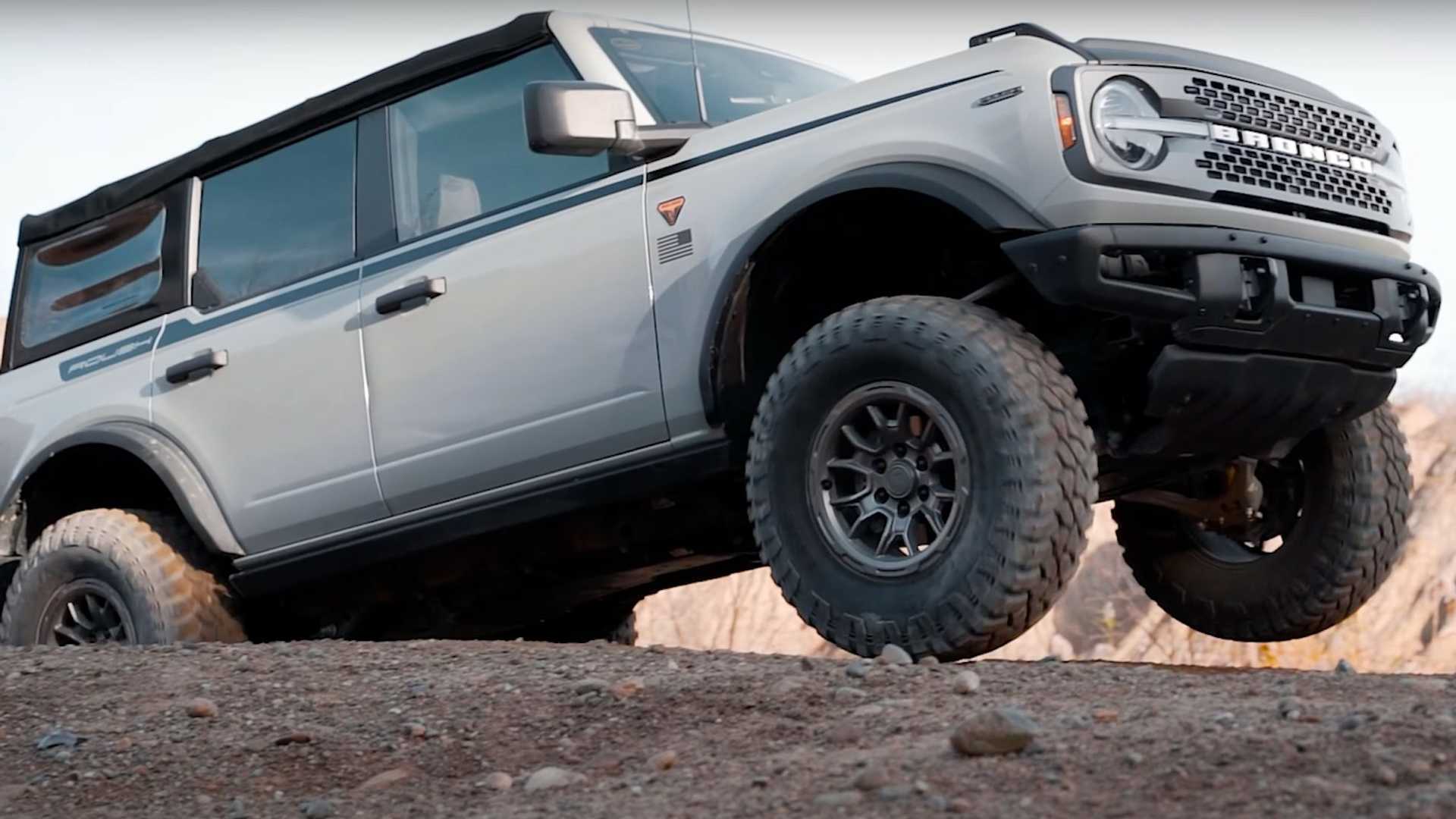 Roush Bronco R demonstrates how it's done for more off-road trail fun