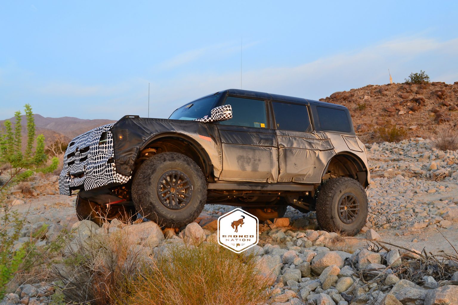 Ford Bronco Warthog Teaser photo shows 37-Inch "Hooves"