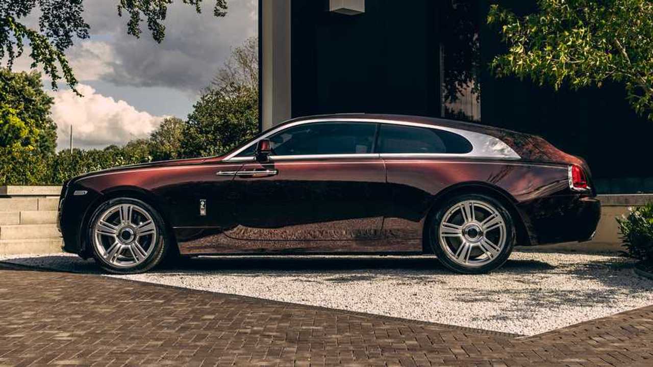 The Wraith-Based Silver Spectre shooting brake is stunning inside and out