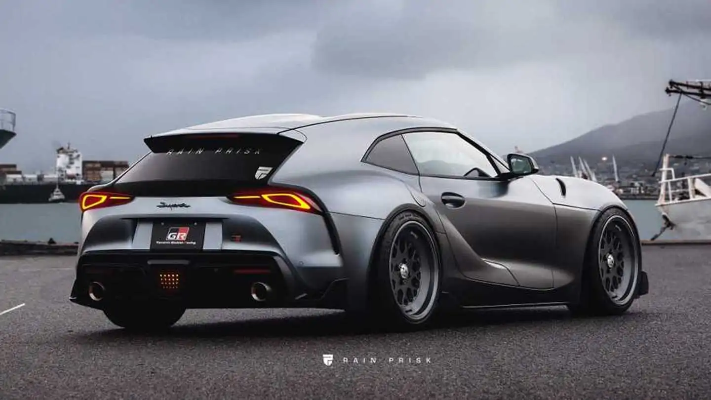 Toyota Supra Shooting brake is a nod to the BMW Z3 M Coupe