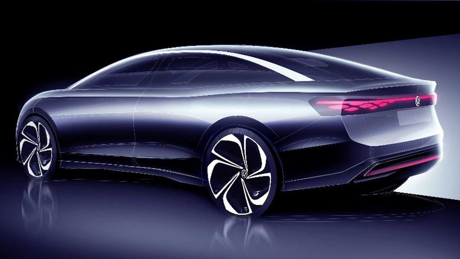 Volkswagen ID. Concept for Aero Sedan Teased before June 27 Debut